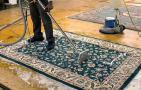 قالیشویی در جنوب تهران